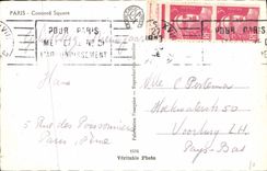 CPA Paris Place de la Concorde 