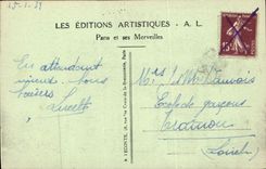 CPA Paris Arc de Triomphe du Carrousel 