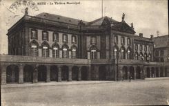 CPA Metz le Theatre Municipal 