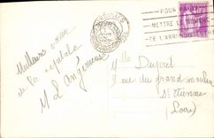 CPA Palais de Versailles la Chambre de Louis XV 