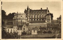 CPA Chateaux de la Loire Amboise Indre et Loire vue generale 
