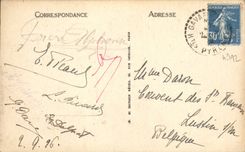 CPA Cirque de Gavarnie le Pont de la Meije 