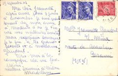 CPA Mortain Vallee de la Cance la petite Cascade 