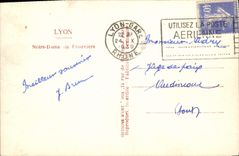 CPA Lyon Notre Dame de Fourviere 