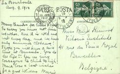 CPA La Bourboule les Bains Puy de Dome Auvergne Medicis et Palace hotel 