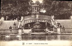 CPA Dijon Cascade du Chateau d'Eau 