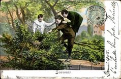 CPA Souvenir Enfants