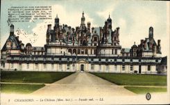 CPA Chambord le Chateau Mon hist Facade Sud 