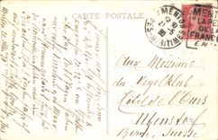 CPA Menton Sous Bois Promenade du Cap Martin 