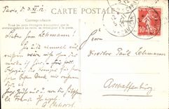 CPA Paris Place de la Bastille la Colonne de Juillet