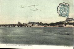 CPA Panorama de la Ville de Blois 
