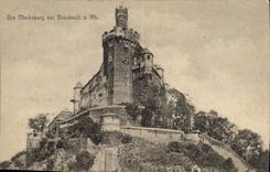 CPA Die Marksburg Bel Braubach a Rh 