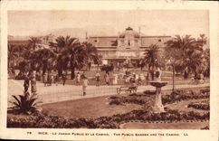 CPA Nice le Jardin Public et le Casino 
