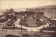 CPA Nice A M vue d'ensemble des Jardins Albert Ier et le Palais de la Jetee 