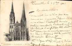 CPA Chartres la Cathedrale 
