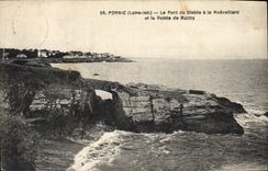 CPA Pornic Loire Inf le Pont du Diable a la Noeveillard et la Pointe de Malmy 