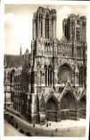 CPA Reims la Cathedrale 