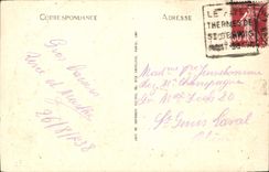 CPA Massif du Mont Blanc Chamonix Mont Blanc le Montenvers Mer de Glace 