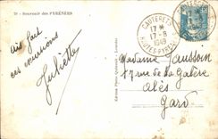 CPA Souvenir des Pyrenees 