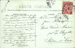 CPA Vichy un coin du Parc 