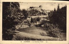 CPA Lourdes le Chateau Fort 