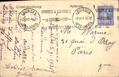 CPA Lourdes le Chateau Fort 