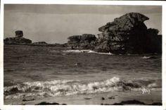 CPA Tregastel C du N les Rochers du De et des Tortues 