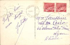 CPA Chamonix Mont Blanc vue generale le Brevent et les Aiguilles Rouges 