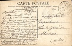 CPA Cathedrale de Reims apres l'Incendie 