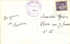 CPA Route de l'Iseron Gorges de la Lenta 