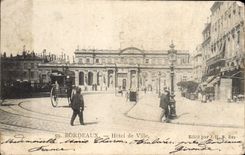CPA Bordeaux Hotel de Ville 