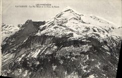 CPA Les Pyrenees Gavarnie le Pic Mene et le Pain de Sucre 