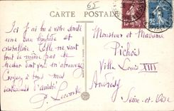 CPA Cauterets le Lac de Gaube et le Vignemale 