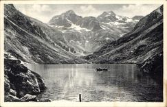 CPA Cauterets le Lac d'Estom 