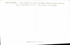 CPA Gavarnie H P Notre Dame des Neiges 