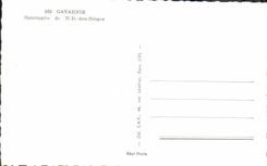 CPA Gavarnie Sanctuaire de N D des Neiges 