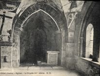 CPA Esse Indre Eglise la Crypte XII siecle 