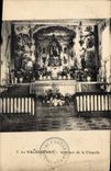 CPA La Valsuzenay Interieur de la Chapelle 