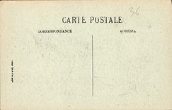 CPA Chateauroux vue sur l'Indre 