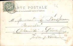 CPA Chateauroux Monument Commemoratif des Combattants de 1870