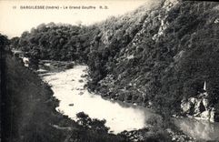 CPA Gargilesse Indre le Grand Gouffre 