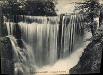 CPA Environs d'Aix les Bains Cascade de Gresy 