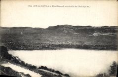 CPA Aix les Bains et le Mont Revard vus du Col du Chat 