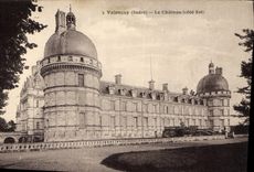 CPA Valencay Indre le Chateau Cote Est 