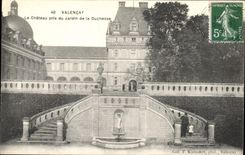 CPA Valencay le Chateau pris du Jardin de la Duchesse 