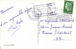 CPA Souvenir de Lourdes 