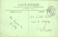 CPA Lourdes le Calvaire 1er Station 