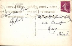 CPA Lourdes la Grotte 