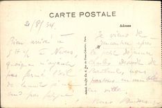 CPA Bienheureuse Bernadette Soubirous Enfant de predilection que la Vierge Immaculee a choisie pour 