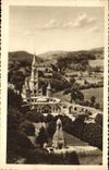 CPA Lourdes Basilique et le Monument Interallie 